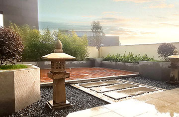 鄭州屋頂花園設計案例——博科醫療