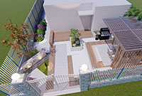 庭院景觀設計：鄭州100平米別墅庭院設計案例