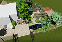 庭院設計：平頂山別墅庭院景觀設計案例