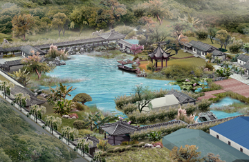 鄭州瑤池漁村度假區規劃設計